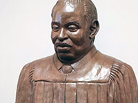 Bronze Bust of The Late Judge John Scott